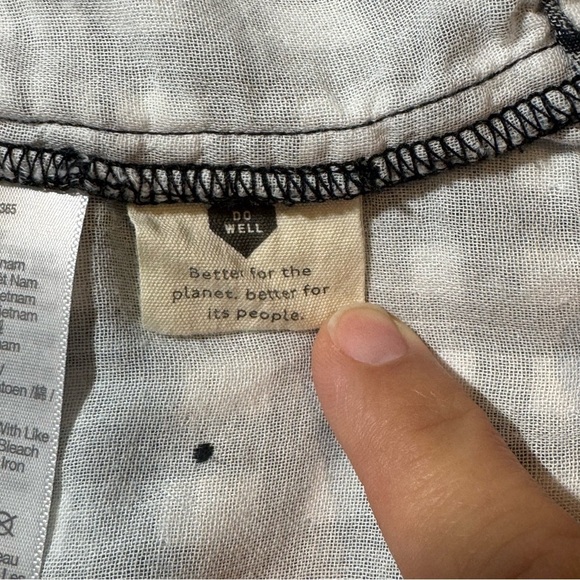 Madewell Double-Faced Hayden Popover Top in Breeney Plaid size Small - Picture 11 of 12